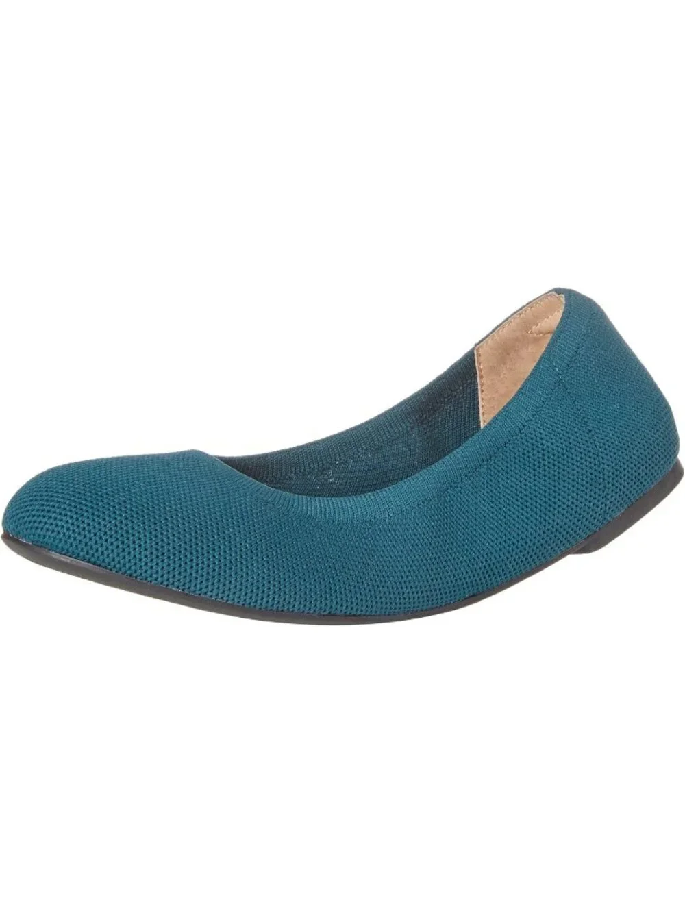 Amazon Essential Womens Dark Turquoise Synthetic Comfortable Slip On Ballet Flat